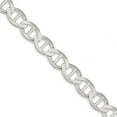 thumbnail image 1 of Sterling Silver 12.3mm Polished Flat Anchor Chain Bracelet - 31.5 Grams - 9 Inch, 1 of 1