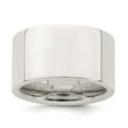 thumbnail image 1 of Sterling Silver 12mm Comfort Fit Flat Size 11 Band, 1 of 1