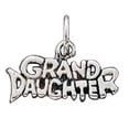 thumbnail image 1 of Sterling Silver 16" 1mm Box Chain GRANDDAUGHTER Pendant Necklace, 1 of 2