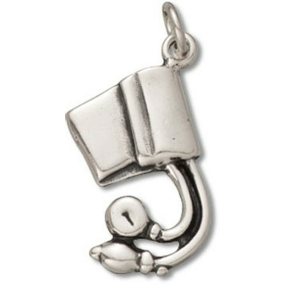 Sterling Silver 16" .8mm Box Chain 3D Nurses Blood Pressure Cuff Pendant Necklace