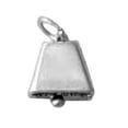 thumbnail image 1 of Sterling Silver 18" 1.2mm Box Chain Cow Bell Pendant Necklace, 1 of 2