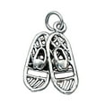 thumbnail image 1 of Sterling Silver 18" .8mm Box Chain 3D Winter Snowshoes Pendant Necklace, 1 of 2