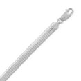 thumbnail image 1 of Sterling Silver 18 Inch 6mm Domed Omega Necklace - Lobster Clasp - 18 Inch, 1 of 2