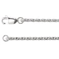 thumbnail image 1 of Sterling Silver 18" Reverse Rope Chain, 1 of 1