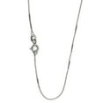 thumbnail image 1 of Sterling Silver 1mm Box Nickel Free Chain Necklace Italy 16 Inch, 1 of 3