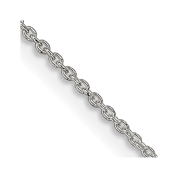 Sterling Silver 1mm Cable Chain