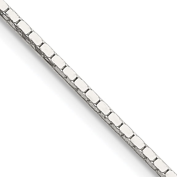 Jewelry by Sweet Pea Sterling Silver 1mm Mirror Box Chain