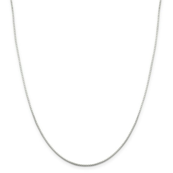 Sterling Silver 1mm Mirror Box Chain