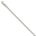 thumbnail image 1 of Sterling Silver 2.25mm Cable Chain, 1 of 1
