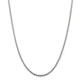 thumbnail image 1 of Sterling Silver 2.25mm Diamond-cut Rope Chain, 1 of 1