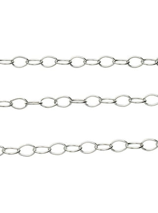 Bulk Chains Bulk Necklaces Wholesale Chains Silver Chains 18 inch Chains Sterling Plated Chains Silver Cable Chains 24pcs