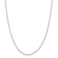 thumbnail image 1 of Sterling Silver 2.80mm Wide Curb Chain Necklace, 1 of 3