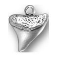 thumbnail image 1 of Sterling Silver 20" 1.2mm Box Chain 3D Great White Shark Tooth Pendant Necklace, 1 of 2