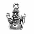 thumbnail image 1 of Sterling Silver 20" 1.2mm Box Chain Partially 3D Waving Snowman Shovel Pendant Necklace, 1 of 2