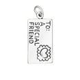 thumbnail image 1 of Sterling Silver 24" 1.2mm Box Chain 3D "SPECIAL FRIEND" LOVE LETTER Pendant Necklace, 1 of 2