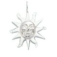 thumbnail image 1 of Sterling Silver 24" 1.2mm Box Chain Smiling Sun Rays Of Light Pendant Necklace, 1 of 2
