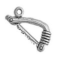 thumbnail image 1 of Sterling Silver 24" 1mm Box Chain 3D Collapsible Hand Saw Pendant Necklace, 1 of 2