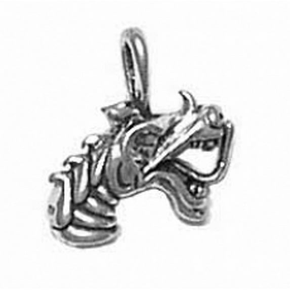 Sterling Silver 24" 1mm Box Chain 3D Oriental Dragon Head Open Mouth Pendant Necklace
