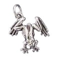 thumbnail image 1 of Sterling Silver 24" 1mm Box Chain Frog Pendant Necklace, 1 of 2