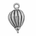 thumbnail image 1 of Sterling Silver 24" 1mm Box Chain Mini Hot Air Balloon Pendant Necklace, 1 of 2
