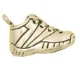 thumbnail image 1 of Sterling Silver 24" .8mm 3D High Top Basketball Or Tennis Shoe Sneakers Pendant Necklace, 1 of 2