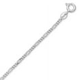 thumbnail image 1 of Sterling Silver 24 Inch Figaro Chain Necklace 1.5mm Wide With Spring Ring Closure, 1 of 2