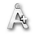 thumbnail image 1 of Sterling Silver 24" Unisex 1.5mm Box Chain A+ Plus Grade Letter Pendant Necklace, 1 of 2