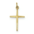 thumbnail image 1 of Sterling Silver & 24k Gold -plated Passion Cross Charm, 1 of 1