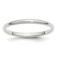 thumbnail image 1 of Sterling Silver 2mm Half-Round Band - Size 5.5, 1 of 2