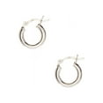 thumbnail image 1 of Sterling Silver 2mm x 12mm Plain Hoop Earrings, 1 of 2