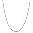 thumbnail image 1 of Sterling Silver 3.00mm Singapore Chain, 1 of 1