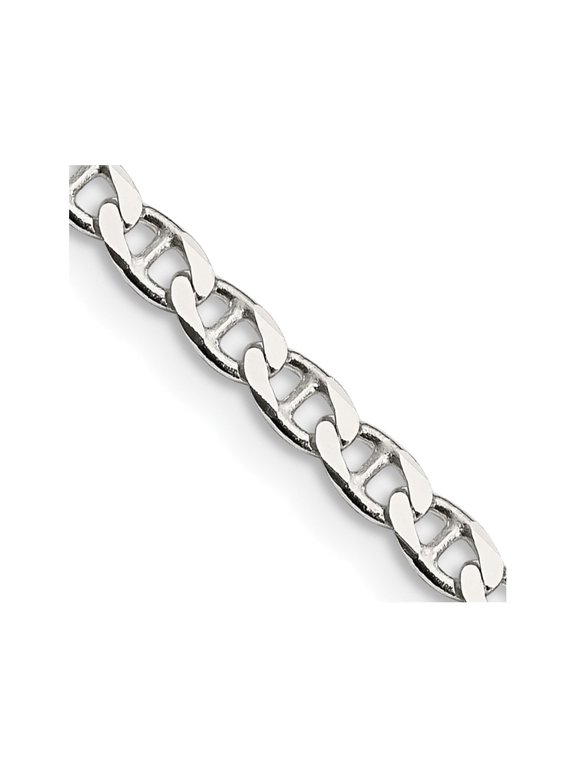 14K Sideways Diamond Initial W 18 inch Necklace