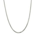 thumbnail image 1 of Sterling Silver 3.2mm Box Chain Necklace - 24.4 Grams - 20 Inch - Lobster Claw, 1 of 4
