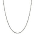 thumbnail image 1 of Sterling Silver 3.5mm Rolo Chain Necklace - 17.4 Grams - 20 Inch - Lobster Claw, 1 of 2