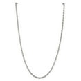 thumbnail image 1 of Sterling Silver 3.95mm Beveled Oval Cable Chain, 1 of 6