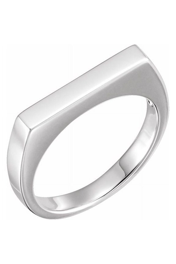 Sterling Silver 3 mm Engravable Stackable Ring - Sterling Silver Fine Jewelry | Jewelry by Sweet Pea