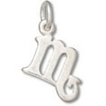 thumbnail image 1 of Sterling Silver 30" 1.2mm Box Chain Scorpio Zodiac Astrological Sign Pendant Necklace, 1 of 2
