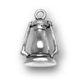 thumbnail image 1 of Sterling Silver 30" 1mm Box Chain 3D Emergency Or Camping Kerosene Lantern Pendant Necklace, 1 of 2