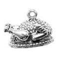 thumbnail image 1 of Sterling Silver 30" 1mm Box Chain 3D Turkey Thanksgiving Dinner Platter Pendant Necklace, 1 of 2