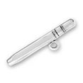 thumbnail image 1 of Sterling Silver 30" 1mm Box Chain 3D Writing Ink Pen Pendant Necklace, 1 of 2