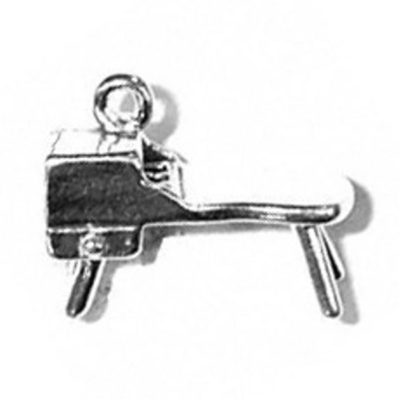Sterling Silver 30" .8mm 3D Living Room Den Or Bedroom Vintage Side Lamp Table Pendant Necklace