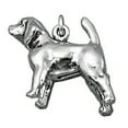 thumbnail image 1 of Sterling Silver 30" .8mm Box Chain 3D Beagle Dog Breed Pendant Necklace, 1 of 2