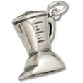 thumbnail image 1 of Sterling Silver 30" .8mm Box Chain 3D Blender Pendant Necklace, 1 of 2