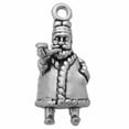 thumbnail image 1 of Sterling Silver 30" Unisex 1.5mm Box Chain 3D Old King Cole With Pipe Pendant Necklace, 1 of 2