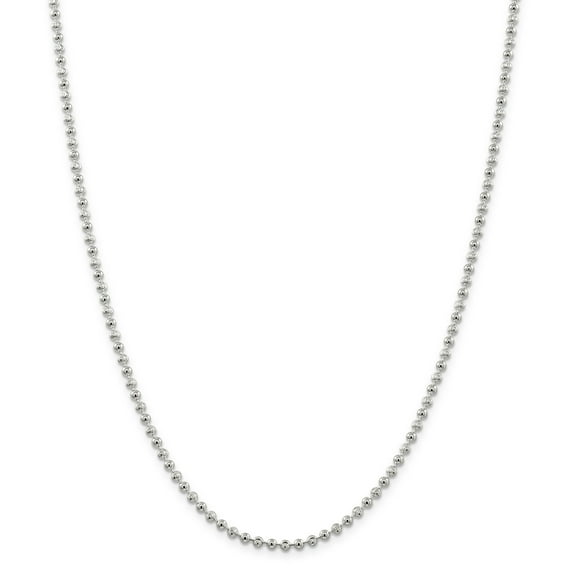 Sterling Silver 3mm Bead Chain