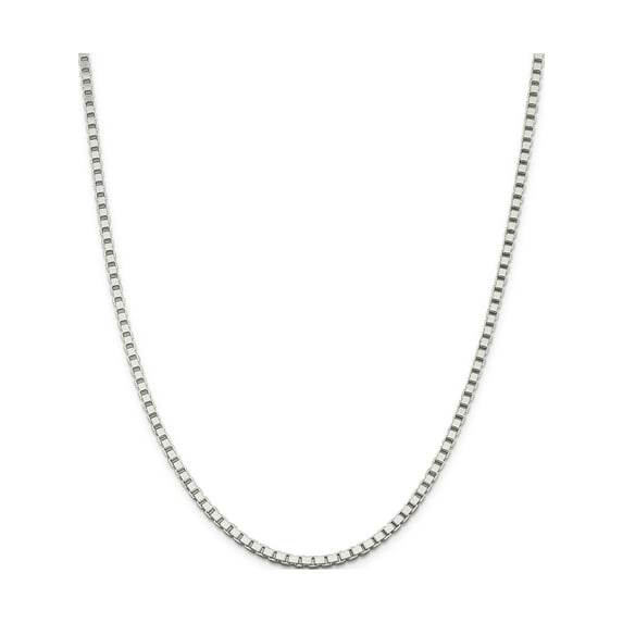Sterling Silver 3mm Box Chain (20 X 3) Made In Italy qbx057-20
