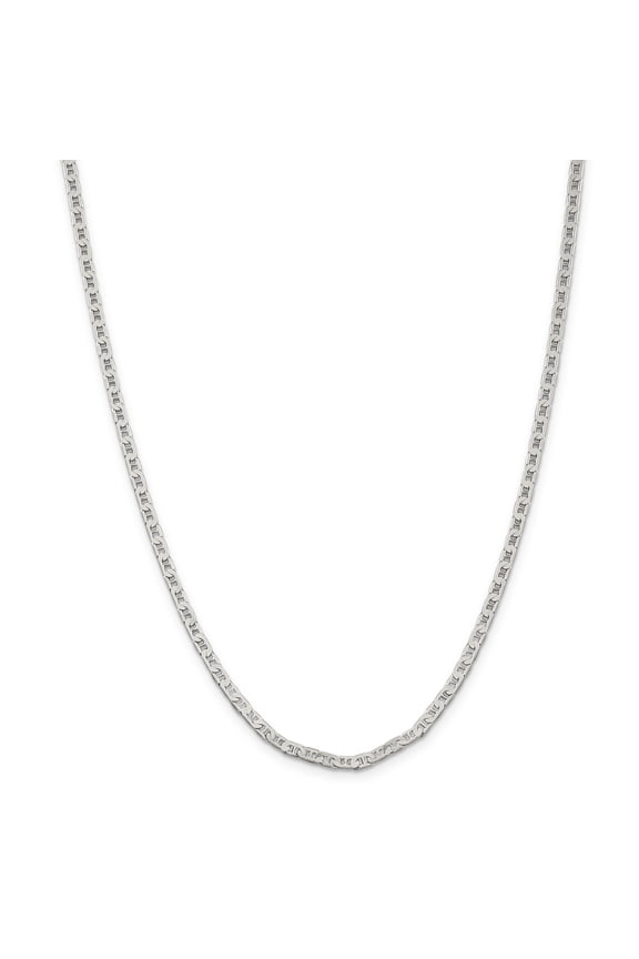 Sterling Silver 3mm Flat Anchor Chain