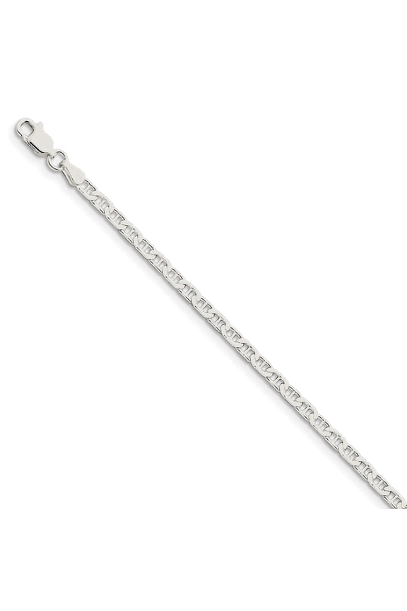 Sterling Silver 3mm Flat Anchor Chain