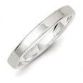 thumbnail image 1 of Sterling Silver 3mm Lightweight Flat Size 5.5 Band QWFB030, 1 of 5