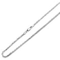thumbnail image 1 of Sterling Silver 3mm Italian Rope Chain Necklace(16"~30" Inch), 1 of 3